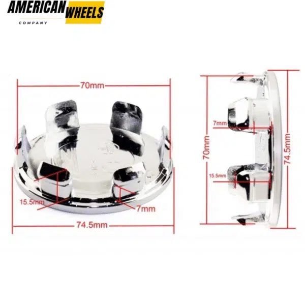 75mm 2.93in for OZ Racing Center Caps Forged Superforgiata Wheels M608 - 20213945 - Image 9