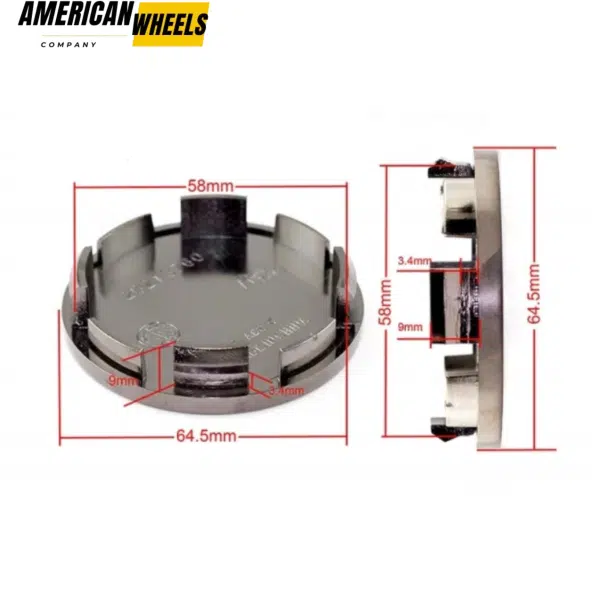 65mm (2.52in) Wheel Center Cap For Chrysler Mustang Toyota Tercel #1LB74TRMAB - 20213760 - Image 16