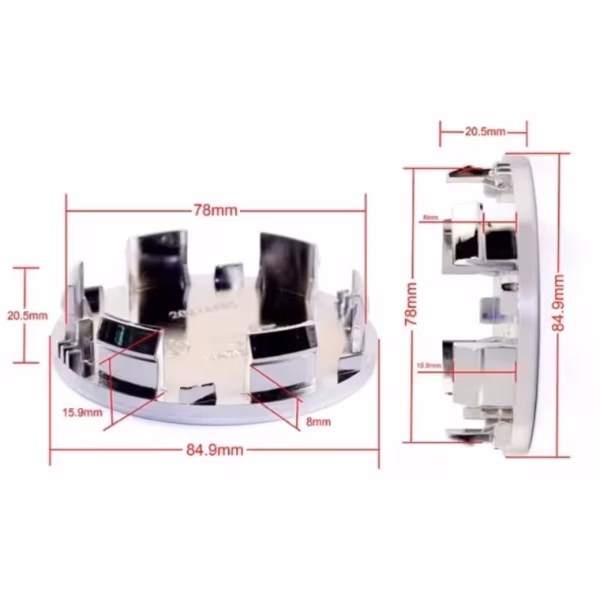 85mm 3.35in for 2004-2019 Nissan Titan Armada Center Caps #40342-7S500 - 20214445 - Image 7