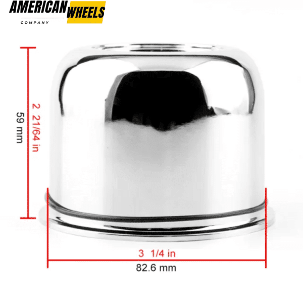 Push Through Center Cap For Truck Trailer Wheel Rims - 20274065CHx1 - Image 9