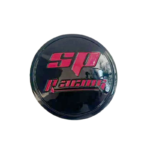 SP Racing Black Wheel Center Caps - 65mm 4pc Set CAP614-07 - Image 2