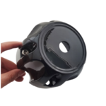 4pcs Set 107mm Snap On No Logo Black Wheel Center Caps 5×108 5×110 5×112 2 Screw Hole – C-529-3 - Image 4