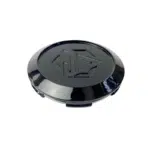 Black 78mm Wheel Center Caps - 4pc Snap-On Set C-A119 - Image 3