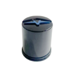 4pcs Set 76mm Snap On Black Golf Cart Wheel Center Caps – C-A16 - Image 2