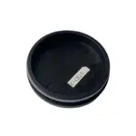 Black 69mm Wheel Center Caps - 4pc Snap-On Set with O-Ring - Image 6