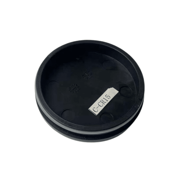 Black 69mm Wheel Center Caps - 4pc Snap-On Set with O-Ring - Image 6