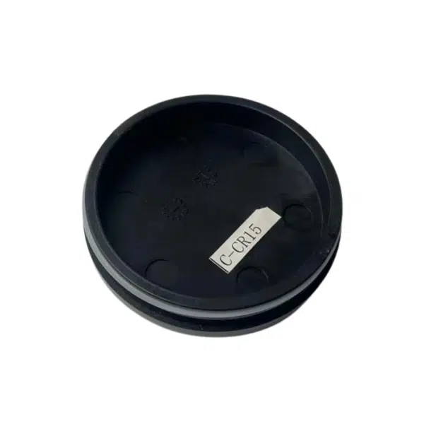 Black 69mm Wheel Center Caps - 4pc Snap-On Set with O-Ring - Image 6