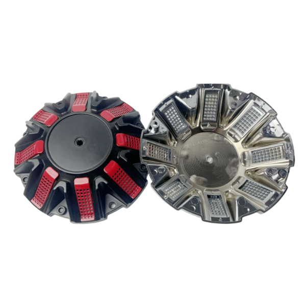 4pcs Set 174mm Snap On Black Offroad Wheel Center Caps – C-A115 - Image 4