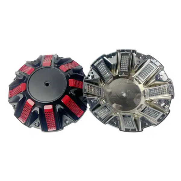 4pcs Set 174mm Snap On Black Offroad Wheel Center Caps – C-A115 - Image 4