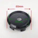 4pcs Set 60mm Snap On Black Wheel Center Caps 6 Lug (Fit 56mm) – HSRK60-1 - Image 7