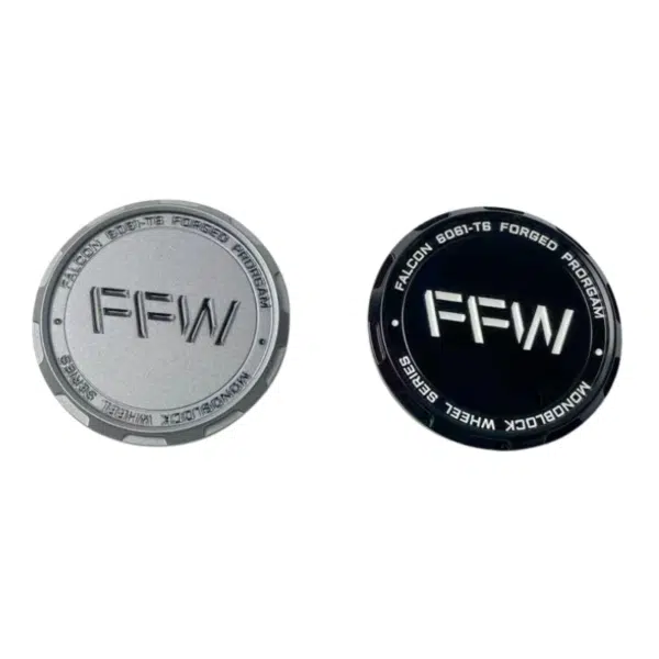 4pcs Set 64mm Customized Snap On Black Wheel Center Caps – C-101-11 - Image 5