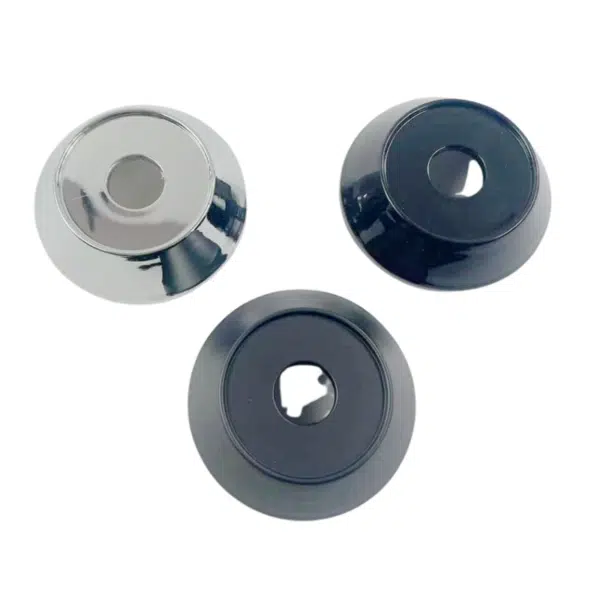 4pcs Set 64mm Snap On Universal Black Wheel Hub Center Caps – C-541 - Image 2