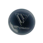 4pcs Set 64mm Snap On Black Wheel Center Caps with Rubber O-Ring – C-CR05 - Image 2