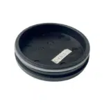 Black 69mm Wheel Center Caps - 4pc Snap-On Set with O-Ring - Image 5