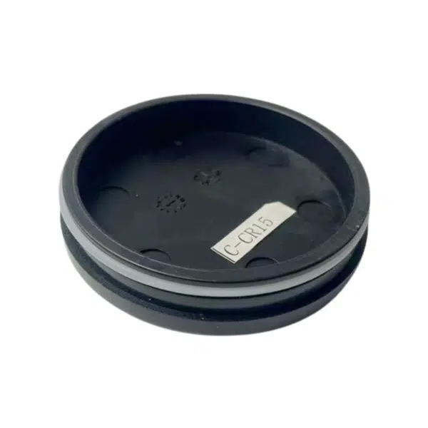 Black 69mm Wheel Center Caps - 4pc Snap-On Set with O-Ring - Image 5