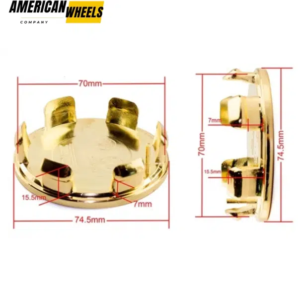 75mm 2.93in for OZ Racing Center Caps Forged Superforgiata Wheels M608 - 20213945 - Image 10