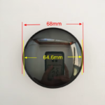 4pcs Set 68mm Snap On Black 4 Pin Wheel Center Caps – C-026 - Image 7