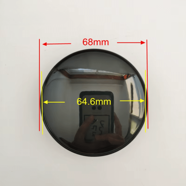 4pcs Set 68mm Snap On Black 4 Pin Wheel Center Caps – C-026 - Image 7