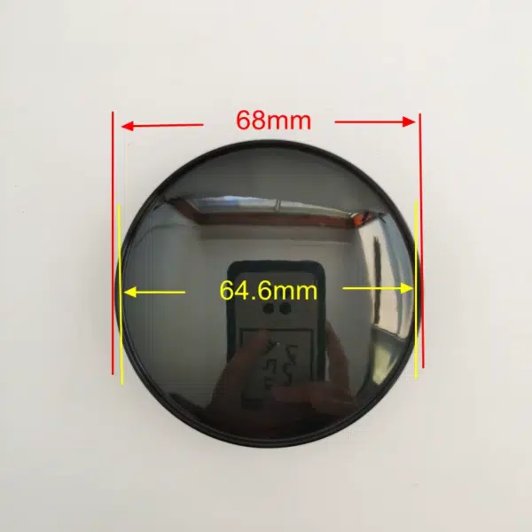 4pcs Set 68mm Snap On Black 4 Pin Wheel Center Caps – C-026 - Image 7