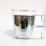 4pcs Set 114mm Snap On Black No Logo Wheel Center Caps – 172CAP2-2 - Image 6