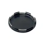 Black 78mm Wheel Center Caps - 4pc Snap-On Set C-A119 - Image 6