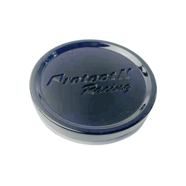 Black 69mm Wheel Center Caps - 4pc Snap-On Set with O-Ring - Image 2