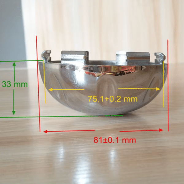 4pcs Set 81mm Snap On Chrome ABS Plastic Wheel Hub Cap – C809401CAP - Image 7