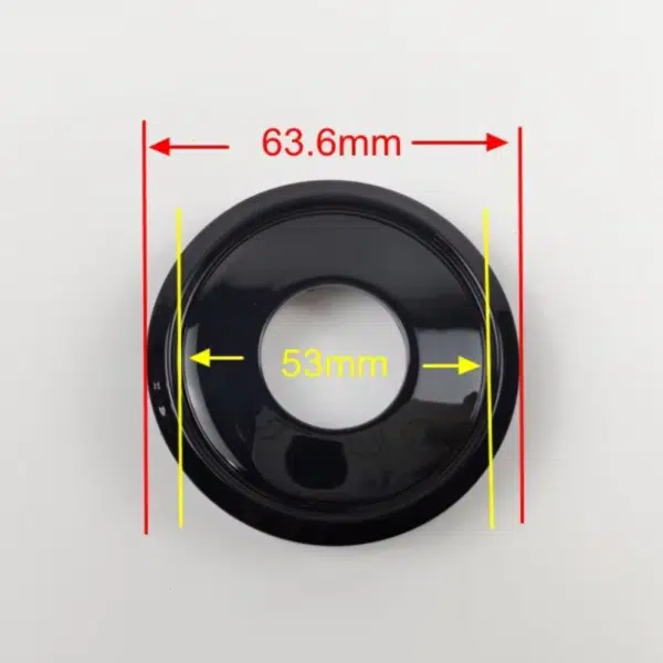 4pcs Set 63.6mm Snap On No Logo Black Wheel Center Caps for Wheel Refitting – PC-636-HR - Image 7