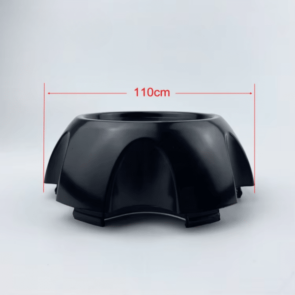 4pcs Set 6 Lug 110mm Snap On Black Wheel Rim Center Caps with Wire Ring No Logo – C-1008-2 - Image 12