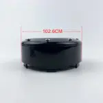 4pcs Set 102.6mm Snap On Gloss Black Wheel Center Caps 6 Lug No Logo – C813602 - Image 6