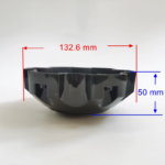 4pcs Set 132.6mm Snap On Black 6x135.1 Off-Road Wheel Center Caps for Tuning – C-A99 - Image 8