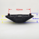 4pcs Set 195.7mm Snap On Black 6 Lug No Logo Offroad Wheel Center Cap – C-054 - Image 10