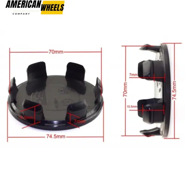 75mm 2.93in for OZ Racing Center Caps Forged Superforgiata Wheels M608 - 20213945 - Image 12