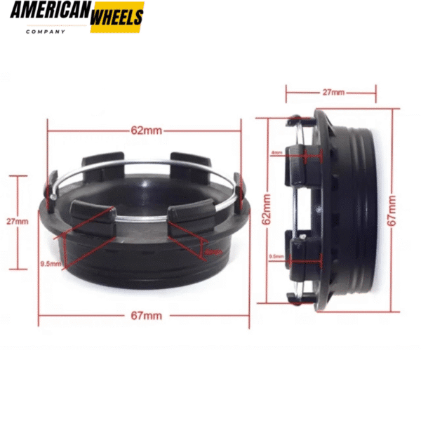 67mm (2.64in) Rays Niche Nissan XXR Wheel Center Caps #C-307-1 - 20214153 - Image 13