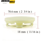 BBS Wheel Center Cap Replacement #09.24.467 #09.24.486 #56.24.120 OD: 70mm ID: 60mm - 20214450 - Image 15