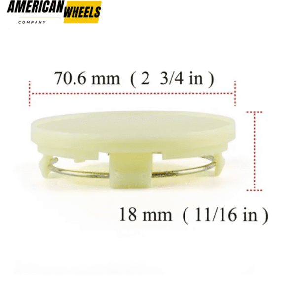 BBS Wheel Center Cap Replacement #09.24.467 #09.24.486 #56.24.120 OD: 70mm ID: 60mm - 20214450 - Image 15