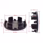 85mm 3.35in for 2004-2019 Nissan Titan Armada Center Caps #40342-7S500 - 20214445 - Image 9