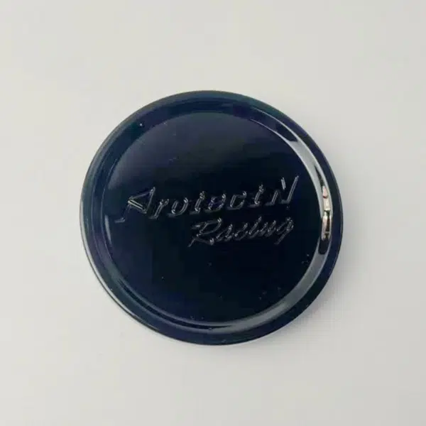 Black 69mm Wheel Center Caps - 4pc Snap-On Set with O-Ring - Image 4