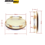 2008 Audi A5/Rays Volk Racing Wheel Center Caps for TE37 15"&16" Rims 62mm 2 7/16in - 20214349 - Image 21