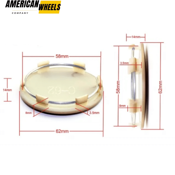 2008 Audi A5/Rays Volk Racing Wheel Center Caps for TE37 15"&16" Rims 62mm 2 7/16in - 20214349 - Image 21