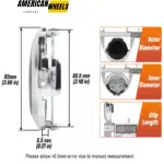 4pcs 93mm 3.66in for Toyota Land Cruiser Wheel Center Hub Caps #4260B60370 - 20277129CH[14225+13709BK]x4 - Image 3