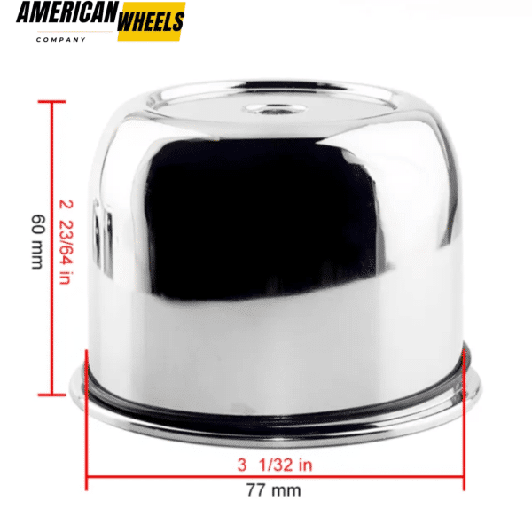 Push Through Center Cap For Truck Trailer Wheel Rims - 20274065CHx1 - Image 10