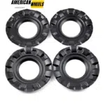 163mm (6.42in) BBS RG II RS II Wheel Center Rim Caps Replacement #09.24.187 4pcs - 20214672BK / SV / CH / CF