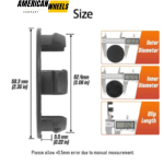 Chrysler 300M LHS Concorde Wheel Center Caps 2115 550157 4pcs 58mm 2.25in - 20272065 - Image 7