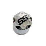 4pcs Set 76mm Golf Cart Push Back Through Snap On Chrome Wheel Center Caps – C6118K76B - Image 4