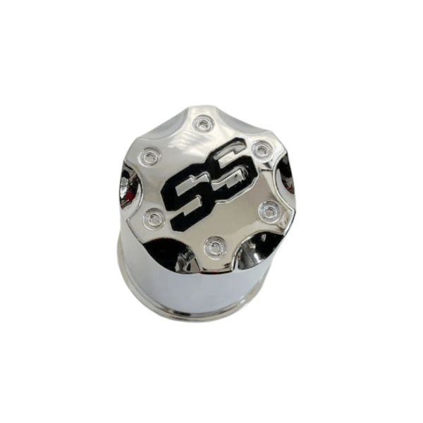 4pcs Set 76mm Golf Cart Push Back Through Snap On Chrome Wheel Center Caps – C6118K76B - Image 4