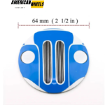 64mm Aluminum Decals for Wheel Center Cap with BMW 303 Front Face Pattern Auto Sticker 4pc - 20270006 - Image 4