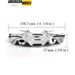 AVE Avenue Wheels Custom Wheel Center Rim Cap C132103CAP 158mm 6.23in - 20214760 - Image 5