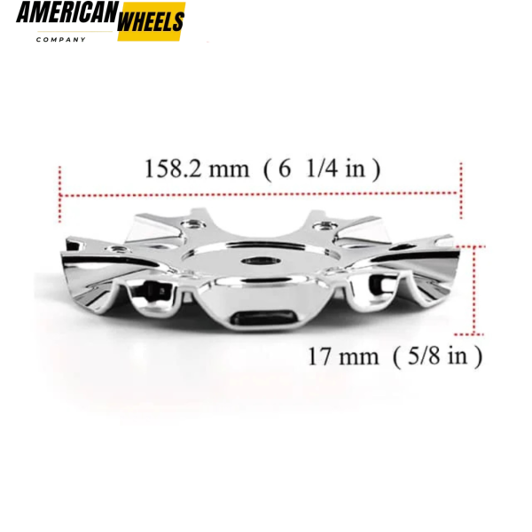 AVE Avenue Wheels Custom Wheel Center Rim Cap C132103CAP 158mm 6.23in - 20214760 - Image 5