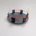 4pcs Set 83mm Snap On Silverado / Suburban / Tahoe / Yukon / Sierra Black Wheel Center Caps – RT-M1-01 - Image 7